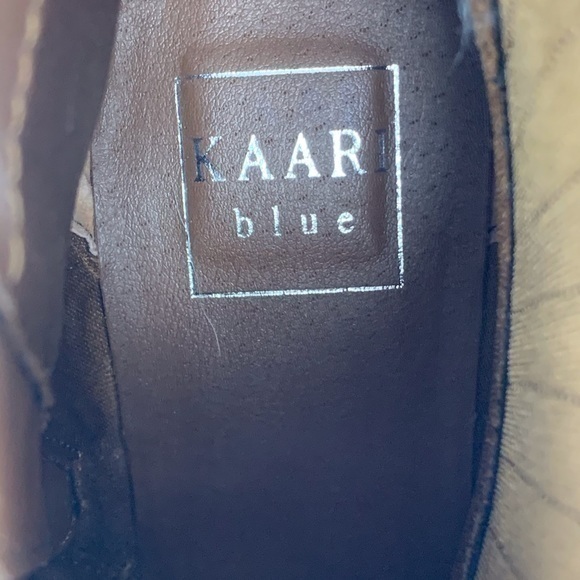 Kaari Blue Western Ankle Boots - Picture 10 of 11